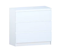 Комод Б 2.05 белый (серия без ручек)