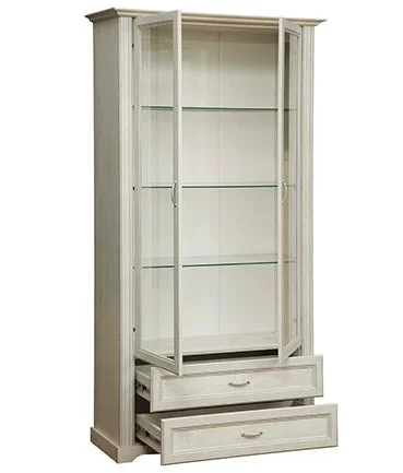 Шкаф комбинированный Сохо 32.05 бетон пайн белый