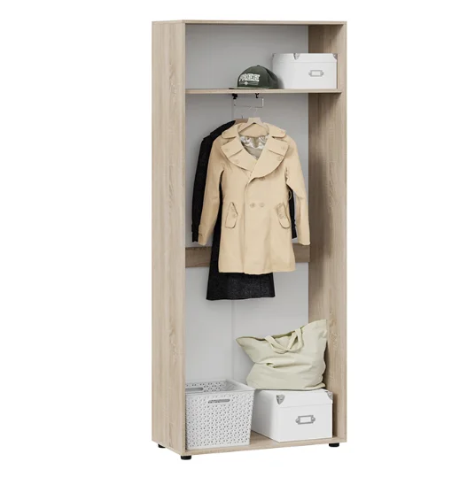 Шкаф комбинированный Витра тип 1 дуб сонома/белый ясень