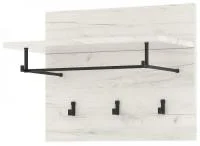 Вешалка Гретта 500 дуб крафт белый/антрацит Вешалка Гретта 500 дуб крафт белый/антрацит