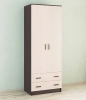 Шкаф комбинированный Лагуна-08 без зеркала венге/дуб молочный