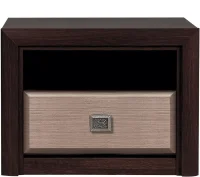 Тумба прикроватная Коен KOM1S венге/штрокс