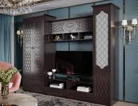 Модульная гостиная Престиж венге шоколад
