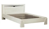Кровать 33.07 Лючия с настилом (900) бетон пайн белый
