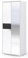 Шкаф Сальма ШК 022 анкор/белый глянец