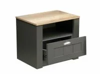 Тумба прикроватная Прованс 37.16 диамант серый