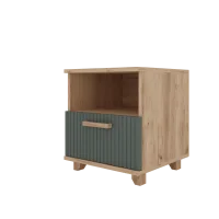 Тумба прикроватная Ньерд дуб вотан/можжевельник