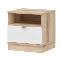 Тумба Юкки ТБ1Я-450 дуб делано/белый