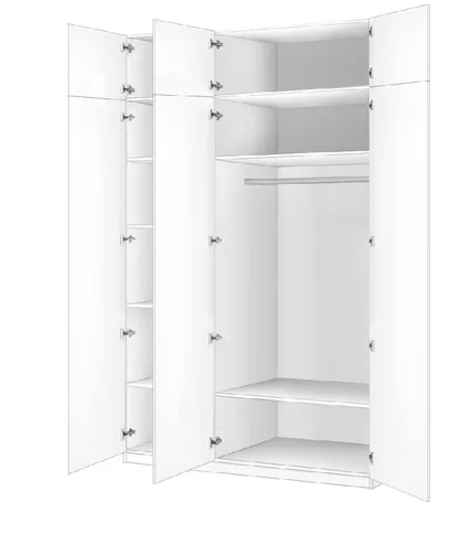 Шкаф Село С 8.05 белый