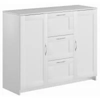 Тумба Сириус 2 двери и 3 ящика 117х95 белый