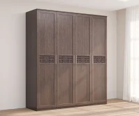 Шкаф 4-створчатый Кэт-4 венге/caiman темный