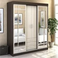 Шкаф-купе Андрей-1 венге/дуб белфорт