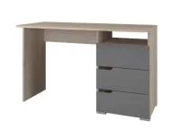 Стол письменный Анталия 1200/3 ящика дуб сонома/графит софт