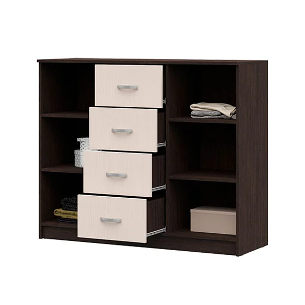 Комод Бася КМ 555 М венге/белфорт