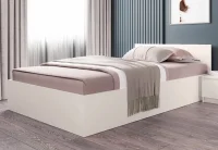 Кровать односпальная Мори КРМ 900.1 сатин