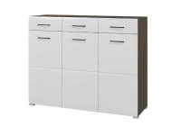 Комод Ненси венге/белый глянец