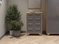 Комод Ньерд 700.5 дуб вотан/черника