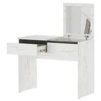 Стол косметический Гретта дуб крафт белый/антрацит