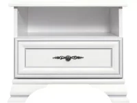 Тумба прикроватная Кентаки KOM1S белый