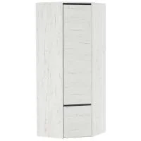 Шкаф угловой Гретта 2С дуб крафт белый/антрацит