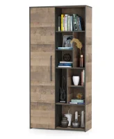 Шкаф-стеллаж Трувор 13.206 дуб гранж песочный/интра