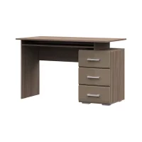 Стол компьютерный Симба ясень шимо темный/кофе с молоком