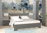 Спальня Анталия дуб сонома/графит софт