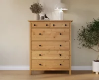 Комод 6 ящиков Кымор светло-коричневый