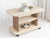Стол журнальный Консул-2 ясень шимо/дуб сонома
