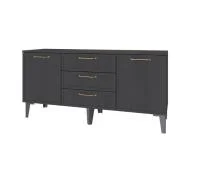 Тумба ТВ Толедо ТТ-1 графит серый