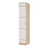 Пенал Сакура дуб сонома/белый