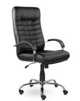 Кресло Орион В хром черный