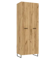 Шкаф 2-х створчатый 800 Нэнси LOFT дуб крафт