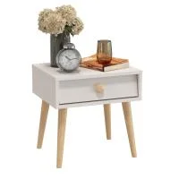 Тумба прикроватная Афина 4-09901 кашемир серый