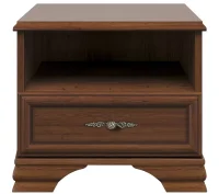 Тумба прикроватная Кентаки KOM1S каштан