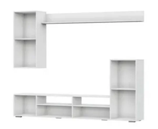 Гостиная МГС-4 белый глянец