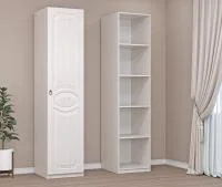 Пенал Кэт-6 бодега белая/сандал белый