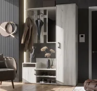 Прихожая Визит дуб крафт белый