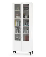 Шкаф Валенсия 13.217 белый шагрень