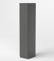 Шкаф Охта Лайт 400 графит Шкаф Охта Лайт 400 графит