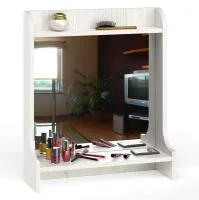 Полка Ливерпуль 10.118 (с зеркалом) белый