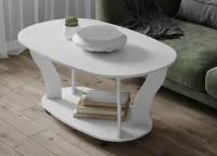 Стол журнальный Консул-3 белый