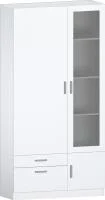 Шкаф 14.12 белый (серия сонома)