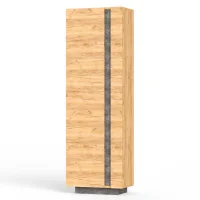 Шкаф комбинированный Арчи 10.05 дуб крафт золотой/камень тёмный