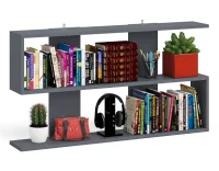 Навесная полка Мори 1200 графит Навесная полка Мори 1200 графит