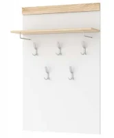 Вешалка Соната ВШС-800 дуб сонома/белый глянец Вешалка Соната ВШС-800 дуб сонома/белый глянец