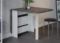 Стол-книжка Т1 белый/ателье темный Стол-книжка Т1 белый/ателье темный