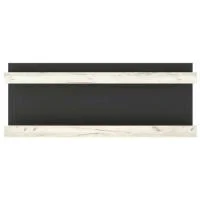 Полка навесная Соната НПС-1200 дуб крафт белый/антрацит