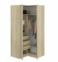 Шкаф для одежды угловой Лотос 8.18 дуб сонома