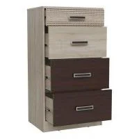 Комод Румба 4-4427 дуб сонома/венге